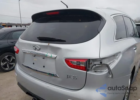 2013 Infiniti Jx35 z USA, uszkodzony, nr VIN 5N1AL0MN1DC334961